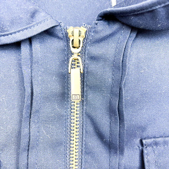Alia Blue Zip-Up Fall/Spring Jacket - Picture 6 of 8